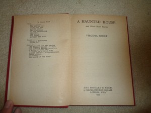 A HAUNTED HOUSE AND OTHER SHORT STORIES BY VIRGINIA WOOLF ...