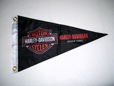 HARLEY-DAVIDSON 12 X 20 FLAG PENNANT SINCE 19...