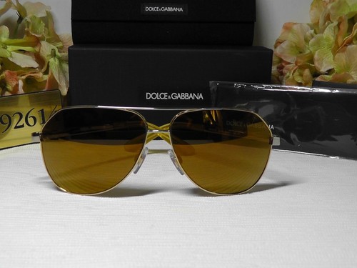 Dolce & Gabbana DG2144 Sonnenbrille iridiumsilberfarbenes Gestell verspiegelte Gläser 61 12 135 - Bild 4 von 12