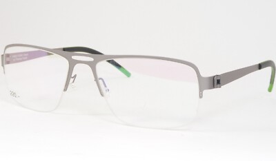 FREE FORM Green by Thomas Trauth FFA912 L.GUN Matt Grey EYEGLASSES 58-17-140mm