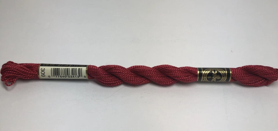 DMC Perle Cotton Embroidery Floss Assorted Colors of Size 5 - Image 4 of 4