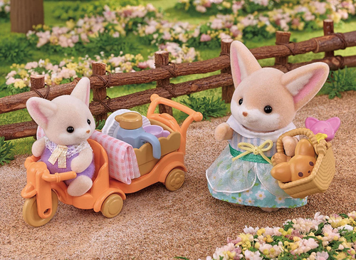 Sylvanian Families FENNEC SIBLINGS DF-24 Calico Critters Epoch from Japan - 第 5/7 張圖片
