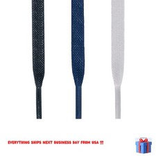 FLAT WAX PREMIUM SHOELACES FANTASTIC AGLETS LACES FOR ALL SHOES