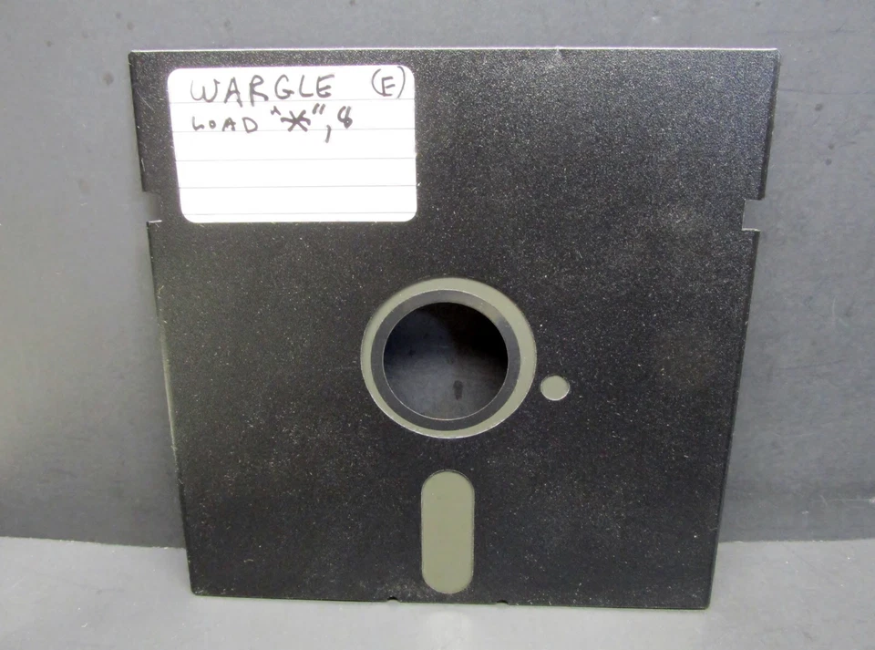 Wargle, Atari 400 / 800 ? Commodore 64 / 128 ? Apple II ? Disk 5.25" Hayden '83 - Image 2 of 3