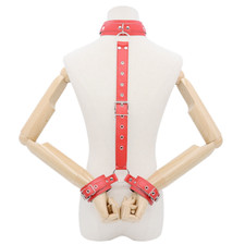 BDSM Sex Bondage Set w/ Anal Hook Metal Butt Plug Restraints for Couples Sex Toy
