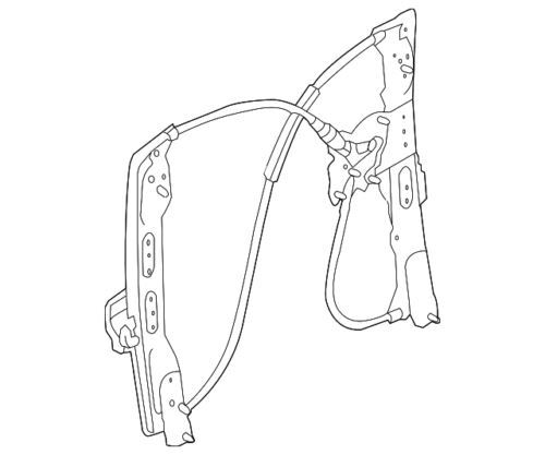 Regulador de ventana para Ford (N/P AE9Z-7423208-A)