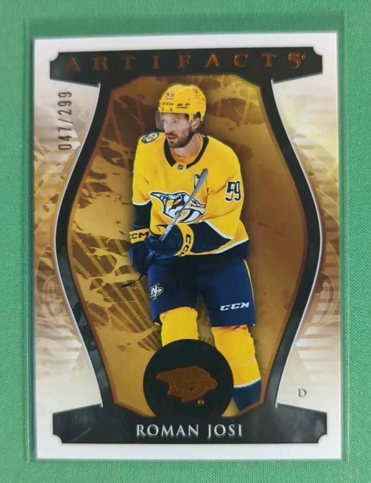 2023-24 Upper Deck Artifacts Roman Josi #118 COPPER /299