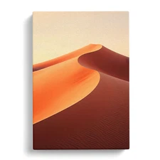 Desert Abstract Art No.2 Canvas Wall Art Print Framed Picture Decor Living Room