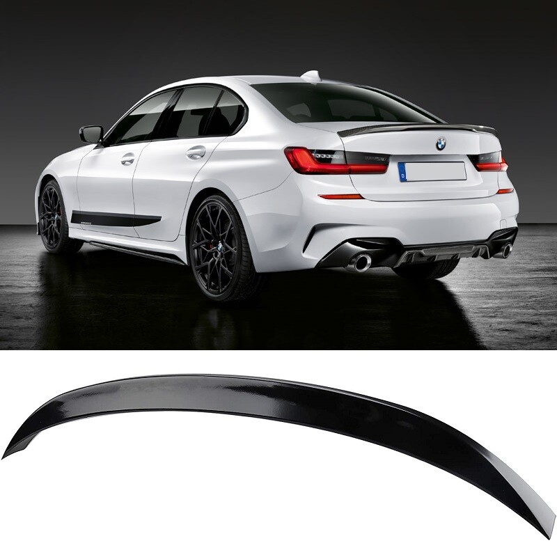 BMW 3シリーズ リップスポイラー 2017〜2019 M340i/330i For 2019-2025 BMW 3-Series G20 330i M340i MP Style GLOSS