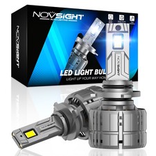 NOVSIGHT ATV UTV SxS N60 9005 LED Headlight Bulbs Daytime Running Light 2 Pack