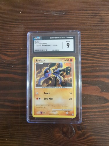 Riolu graded CGC 9 for sale on eBay