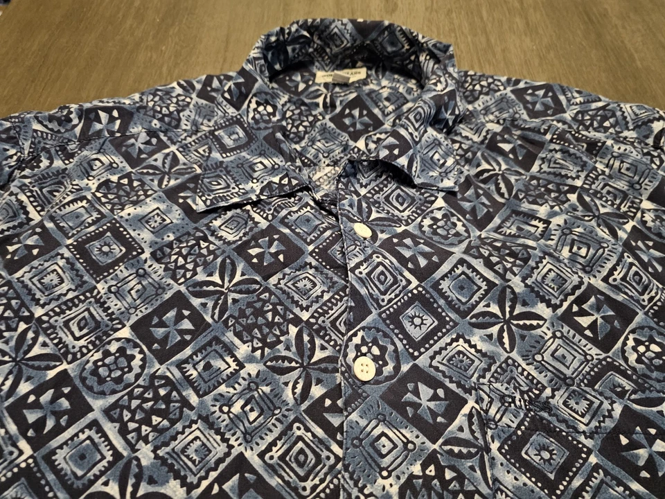 Camisa de mezclilla vintage Guess para hombre estilo hawaiano talla XL Foto 2 de 4