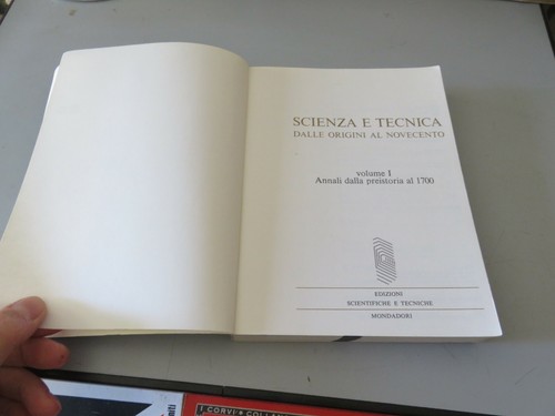 SCIENZA E TECNICA dalle ORIGINI al NOVECENTO Volume 1 - EST Mondadori 1977 - Imagen 5 de 9