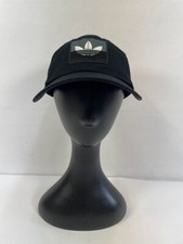 Trefoil Adidas Originals - Black Baseball Cap Hat StrapBack OSFA