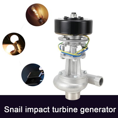 1000W Micro-water Turbine Generator Snail Impact Water Turbine Generator
