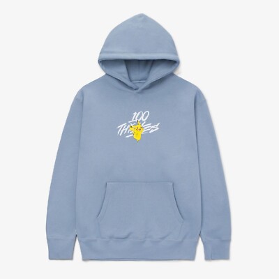 Pokemon The Hundreds Hoodie 100 THIEVES X Pokémon Pikachu