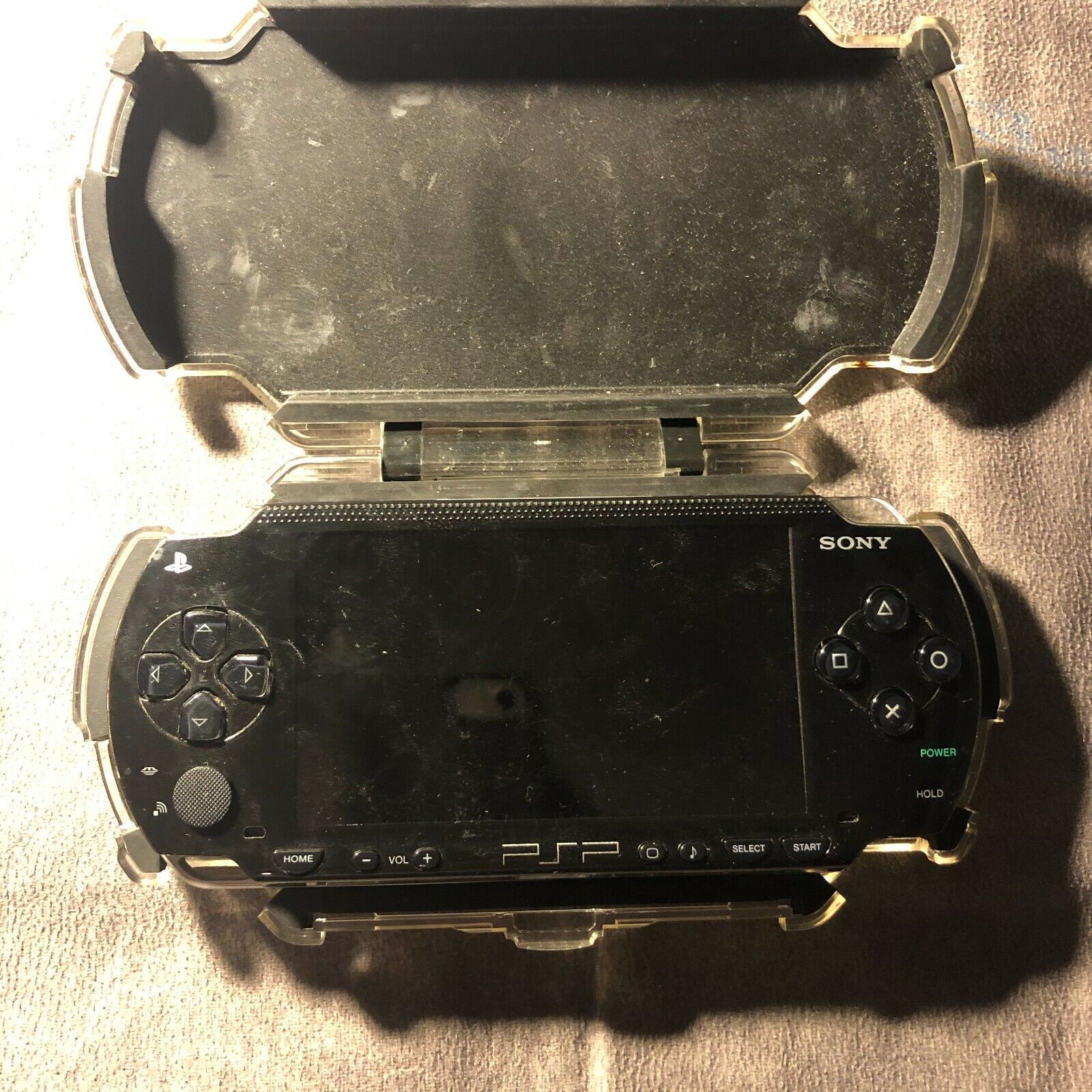 Restored Sony PlayStation Portable Core PSP 1000 Black Handheld PSP-1001  (Refurbished) 