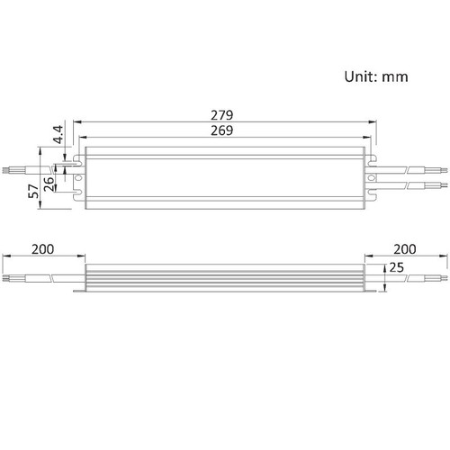 Alimentatore LED impermeabile 150W 24VDC SCH-150-24, più affilato - Foto 2 di 2