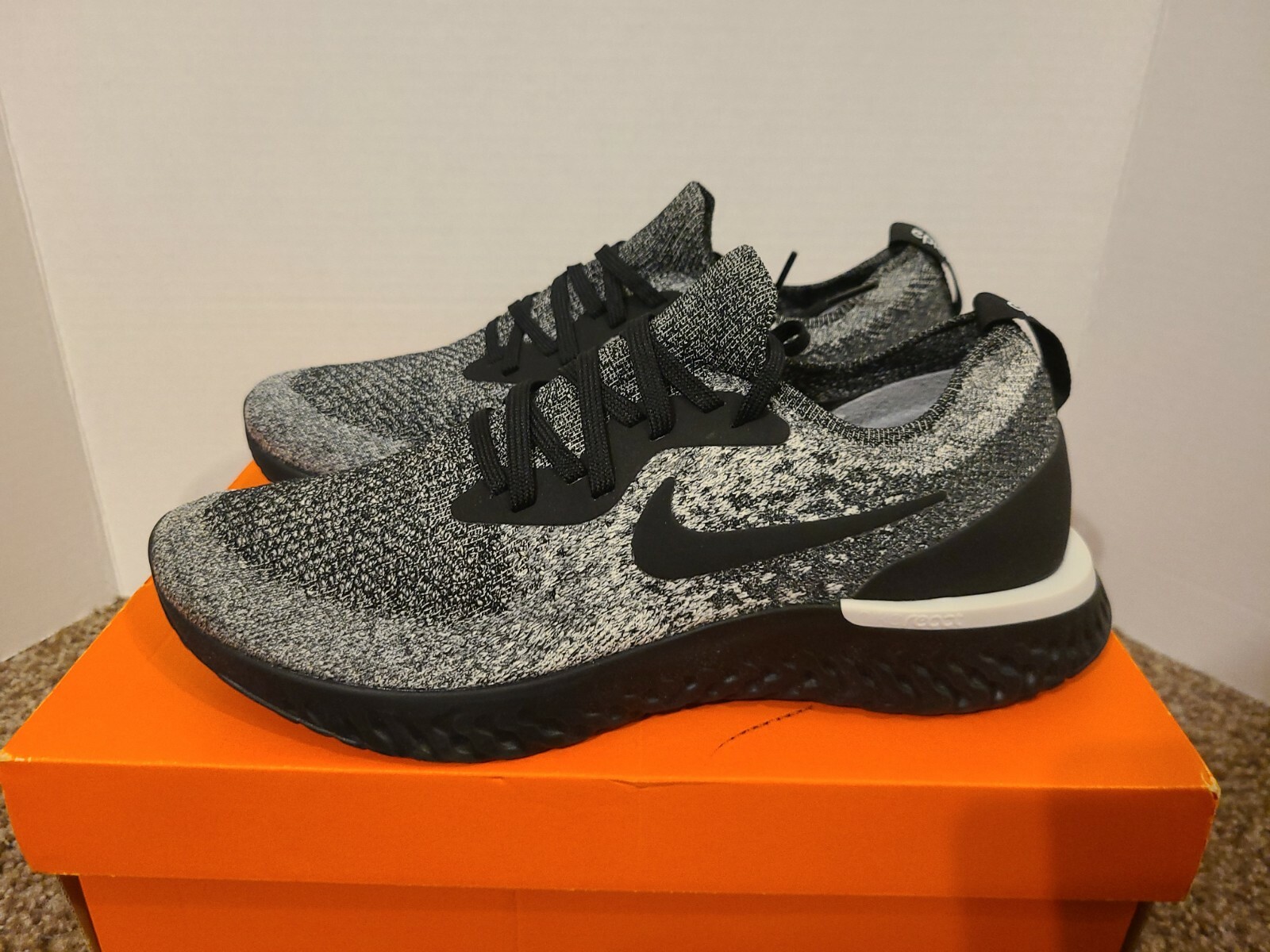 nike epic react flyknit cookies & cream