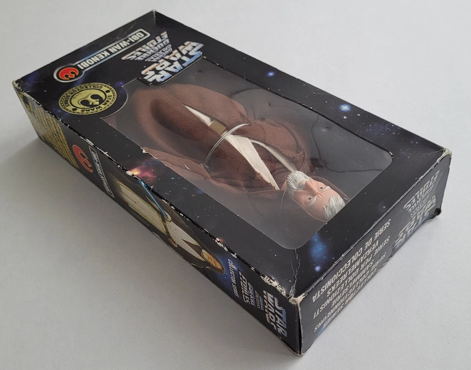 Figurine - Obi-Wan Kenobi - Star Wars - Collector Series - KENNER  - 1996 - NEUF - Photo 4/4