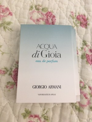 Giorgio Armani Acqua Di Gioia Edp Sample Spray