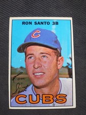 1967 Topps Ron Santo #70 Chicago Cubs HOF⚾⚾💥 VG
