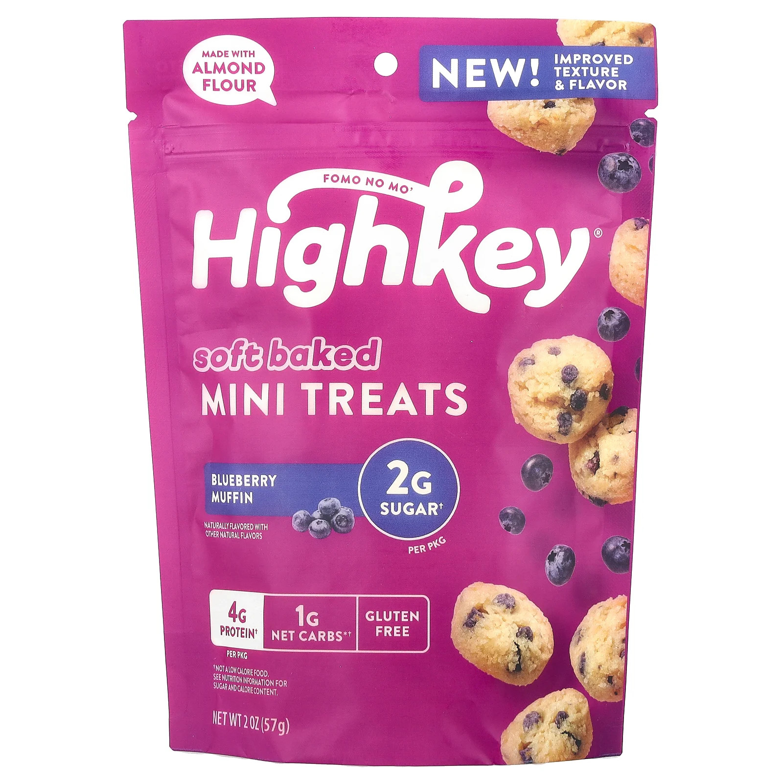 Мягкие запеченные мини-лакомства, Черничный маффин, 2 унции (57 г)