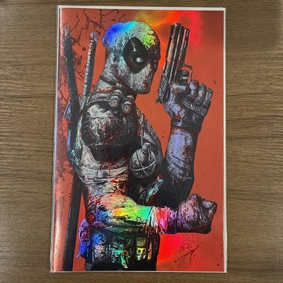 Johnny Desjardins Artist Sketchbook Vol. 2 Deadpool Red Foil NM