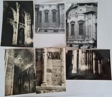 PHOTO Lot Churches 6 x PAVIA Cathedral Italy Views 35mm Size Photos ~1960