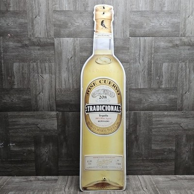 Jose Cuervo Tradicional Tequila 100% Blue Agave Tin Sign 28.5'' X 7''