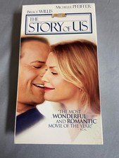 The Story Of Us VHS VCR Video Tape Movie Bruce Willis, Michelle Pfeiffer Tested