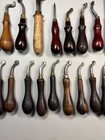 Large Lot Of Antique Vintage Leather Tools Creasers Ticklers Osborne And Others — photo 9