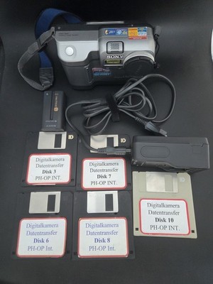 Sony MVC FD83 Floppy Disk Digital Mavica Camera Voll Funktionsfähig 