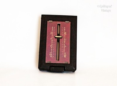 Pop-Up Telefonbuch 70er Jahre Vintage Alphabetisches Index Telefonbuch