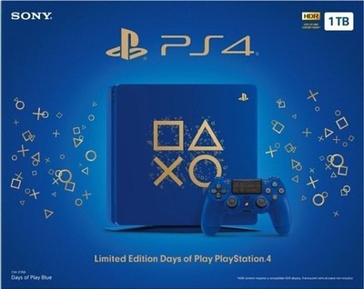 家庭用ゲーム機本体 PlayStation 4 Days of Play Limited Editi PlayStation 4 Slim 1TB Limited Edition Console - Days of