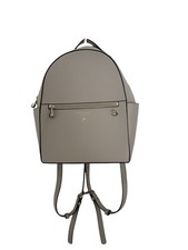 Henri Bendel Backpack Cream Leather Gold Accessories Monogrammed JP