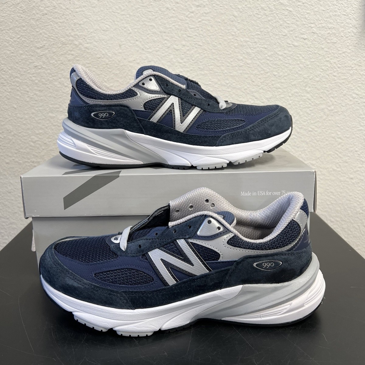 ニューバランス　990 V6 made in USA US10 New Balance 990v6 Made in USA Navy White W Size 10 | eBay