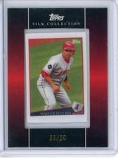 2010 Topps Maicer Izturis Silk Collection 35/50 Los Angeles Angels