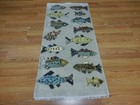 Modernd  Fish Sea Animal Designd Rug Turkish Fine Quality 2x4Ft — photo 1