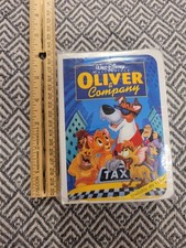 Vintage 1996 Walt Disney Masterpiece Oliver & Company Toy with VHS Box McDonalds