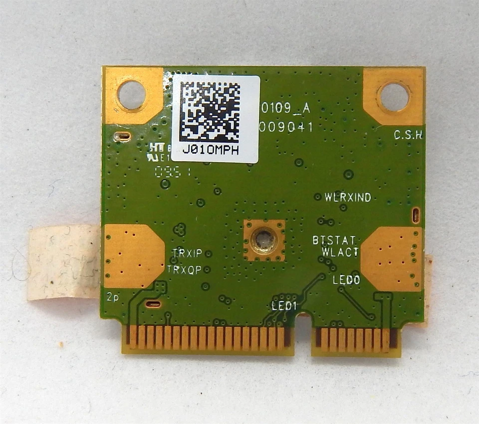 Toshiba G86C0004B410 Wireless mini-PCI Express (PCIe) card WiFi 802.11 b/g/n  - Image 2 of 4