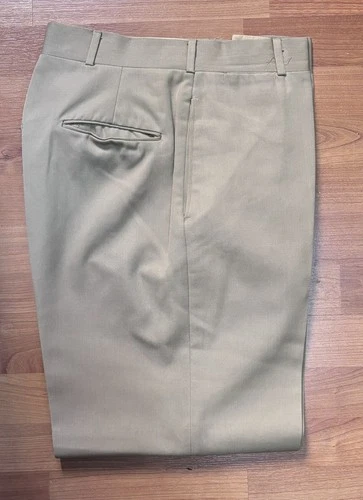 WW2 Navy Tan Uniform wool trousers Officer or CPO