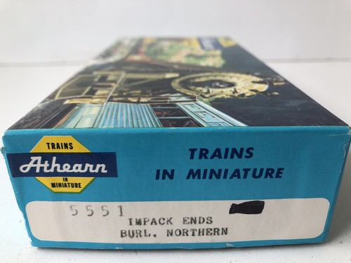 Kit sin montar Athearn 5551 HO IMPACK Ends Burlington Northern nuevo en caja | Zustand: New