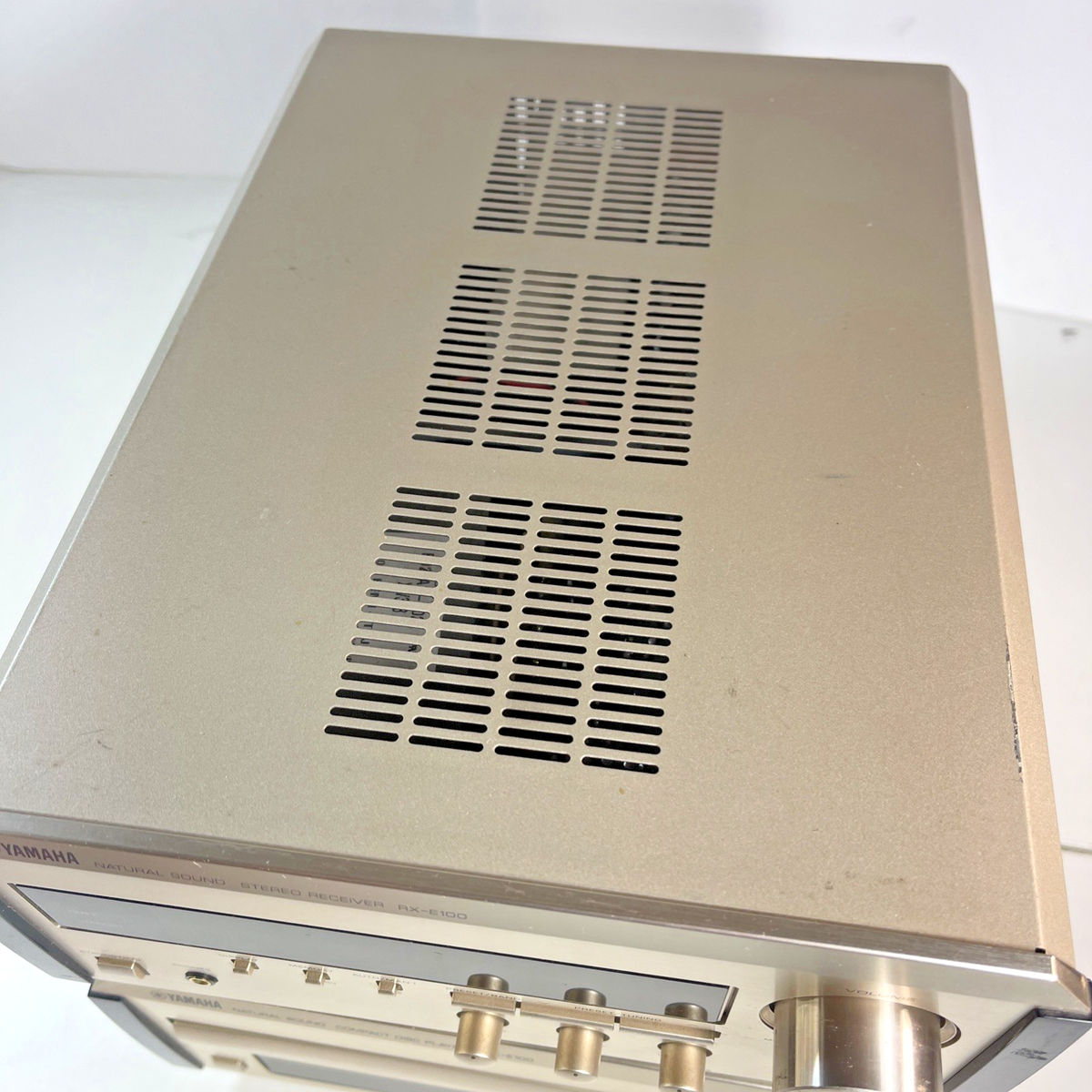 Yamaha Natural Sound Stereo Receiver RX-E100 & CD Player CDX-E100