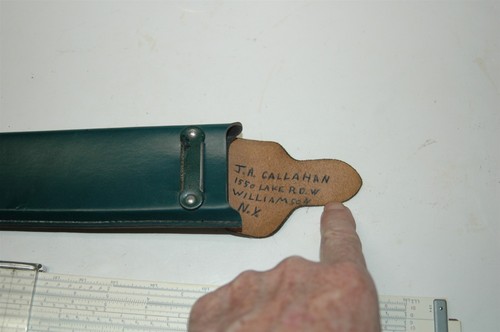 EXCELLENT K&E KEUFFEL & ESSER 68-1210 LOG LOG DUPLEX DECITRIG 1947 SLIDE RULE - Picture 4 of 9