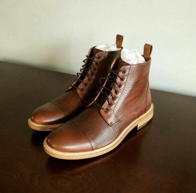 TAFT Rome Boots Brown NEW IN BOX Size US Men s 9