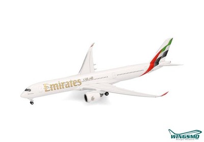 Herpa Wings Emirates Airbus A350-900 A6-EXA 538206