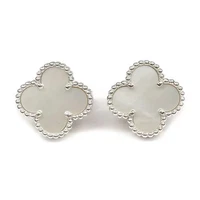 Van Cleef & Arpels Vintage Alhambra Piercing type MoP 750WG P0084851