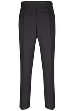 Wilvorst CLASSICs Herren Smokinghose Classic Fit Schwarz