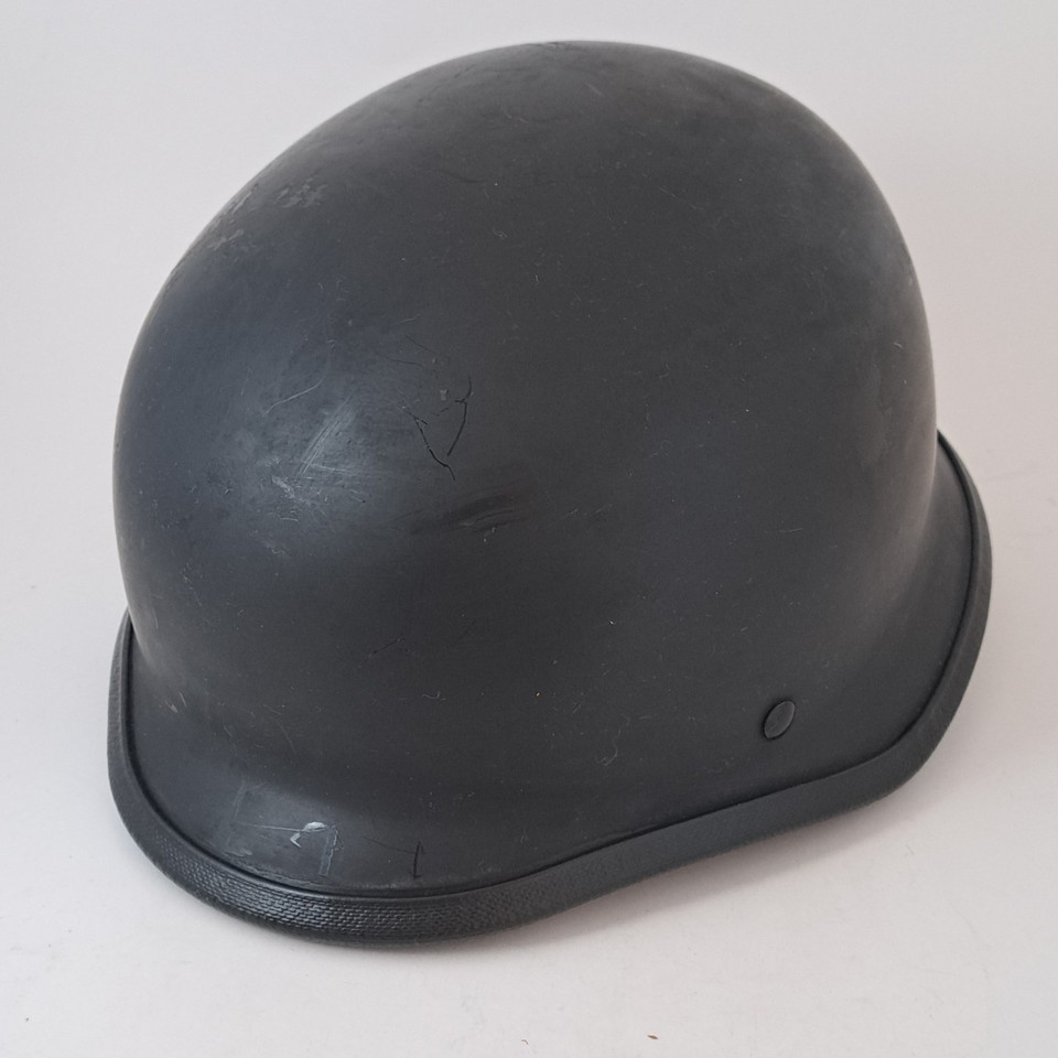 Rodia RHD-103 German Style Motorcycle Helmet Matte Black Biker Size XXL ...